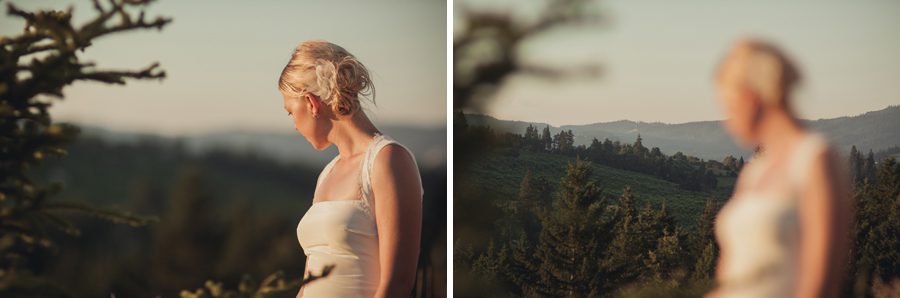 Outdoor bridal pictures