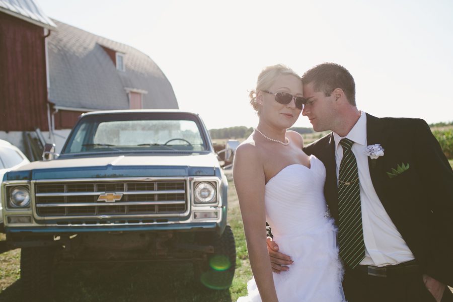 Chevy Truck | Bride and Groom