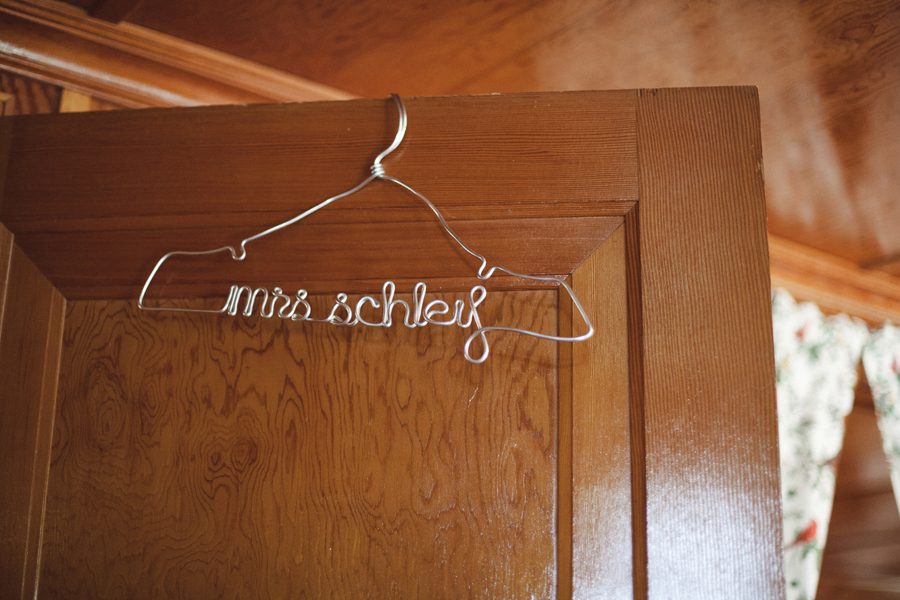 personalized wedding dress hanger