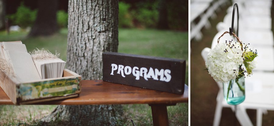 wedding programs outdoor wedding ideas
