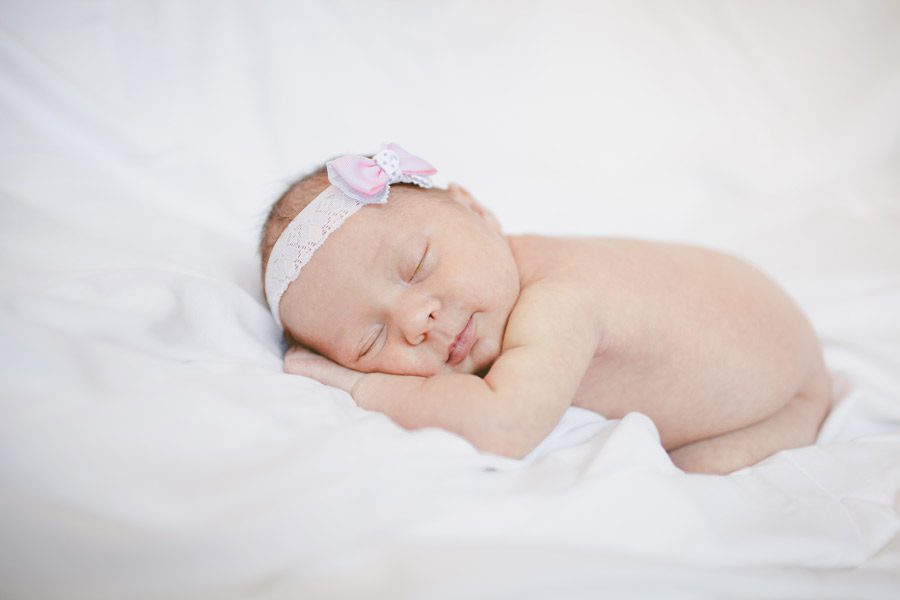Baby Elsa's newborn portraits in Minnetonka with Natalie Champa Jennings Photography