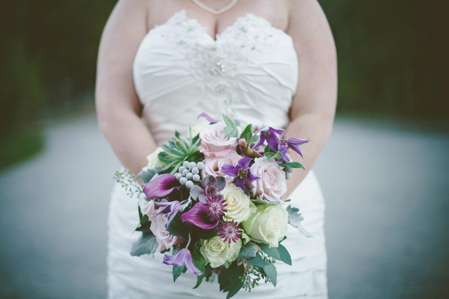 Bride's bouquet in Cape Neddick, Maine