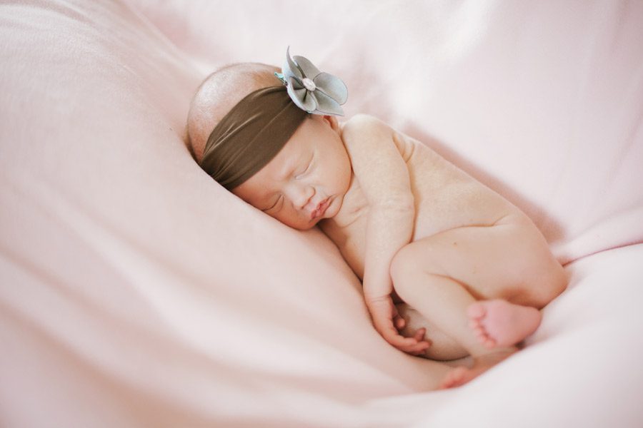 Newborn sleeping photo Minnesota