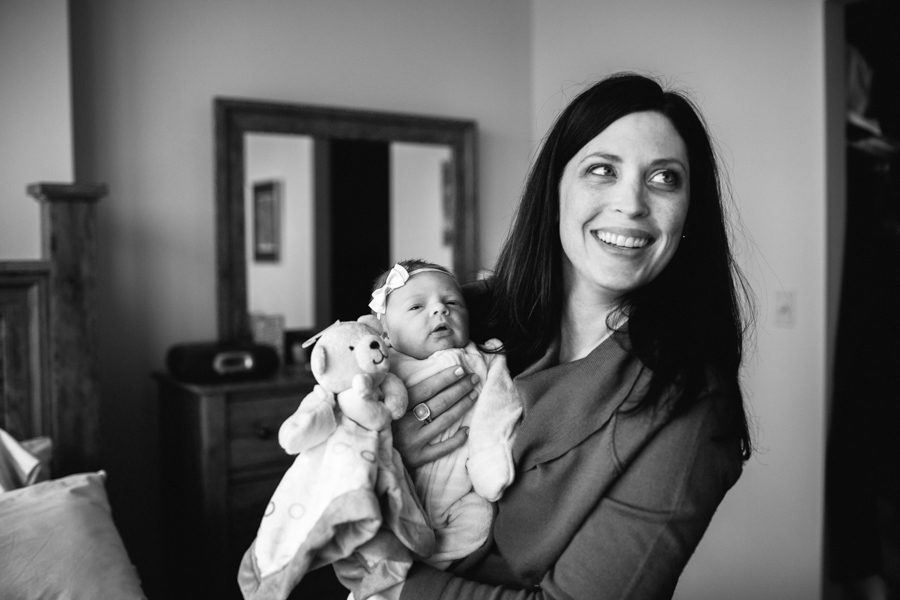 Clara Minneapolis at home lifestyle newborn photography