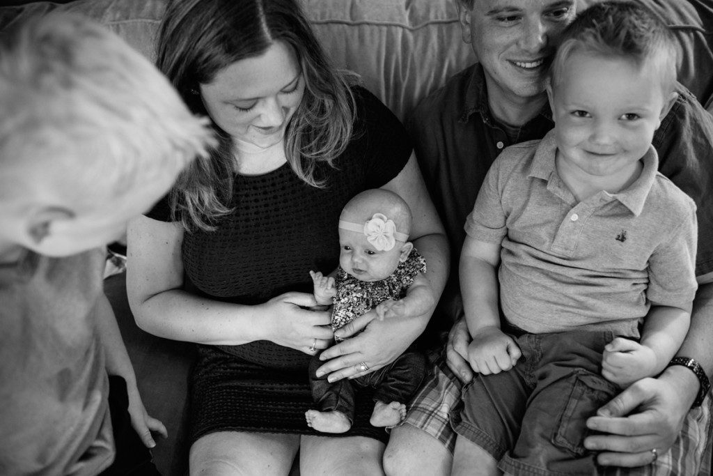 Eden Prairie Minnesota family photography at home